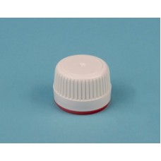 CGL011 : Bouchon  BLanc avec bague d inviolabilité DIN28 