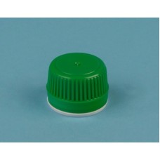 CGL014 : Bouchon  Vert  avec bague d inviolabilité DIN28 