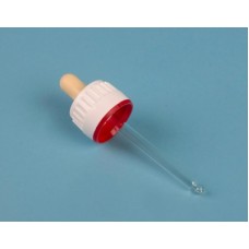 CGL021 : Bouchon compte-goutte DIN 28  ( pour flacon 60 ml ) 