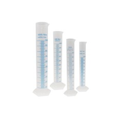 DBJ044	Eprouvette en polypropylène à double graduation, 100 ml, classe B