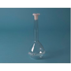 DDB008 : Fiole jaugée "classe A" avec bouchon, 500 mL