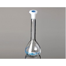 DDB025 : Fiole jaugée classe A  a/bouchon, Glassco  5mL
