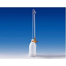 DNR006 : Burette à titration 25ml 1/20 bouton poussoir ORANGE,
