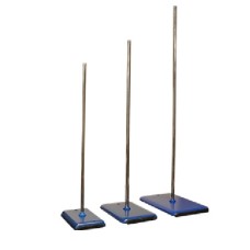FCB024	Base rect.bleue p/statif 200x125 avec tige 600mm diam.12mm