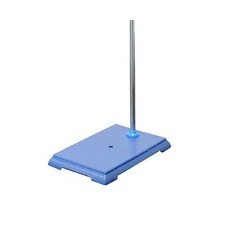 FCB025	Base rect.bleue p/statif 115x75 avec tige 500mm diam.10mm