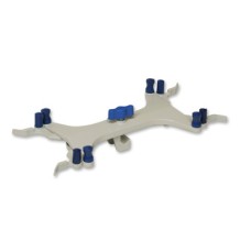 FCG012	Pince double p/burettes, aluminium 