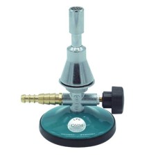 FFJ039	Bec Bunsen avec arrêt de sécurité et allumage piézo, gaz naturel, avec raccord fileté mâle 1/4"