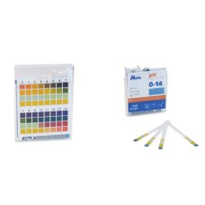 KDJ037	Papier PH  0-14, boîte de 100 bandelettes avec 4 tampons
