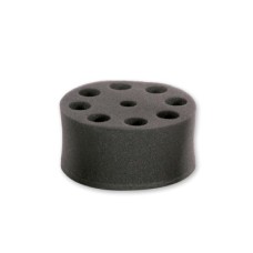 LGG013 : Adaptateur pour 8 tubes fond rond 16 mm p/ref. LGG009