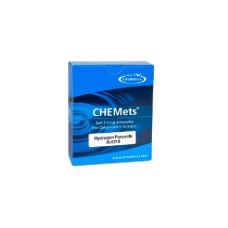 NBB009	Peroxyde d'hydrogène, 0-0,8 / 1-10 ppm.Tipo: CHEMets. Rechange. 30 det.