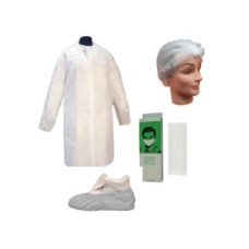 RBP001 	Kit de visite, taille XL, PP blanche (1 unt.)