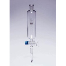 D1/21 - Ampoule cylindrique non graduee non bouchee 100ml cle PTFE tube d'ecoul. rode 14/23