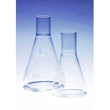 1135/14D - Flacon de culture Pyrex, forme erlenmeyer, 250 ml, col Delong