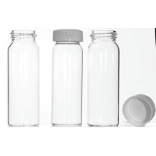 127030 - Flacon en verre tubulaire Wheaton, universel, 30 ml avec bouchon appose