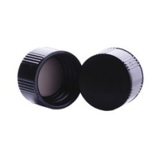 13-0010KPS - Bouchon phenolique noir 13-425, septa PTFE 0,010'' 