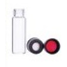 13-1060K - Kit fiole à bouchon transparent 4 mL, septa PTFE/silicone 