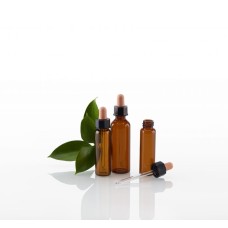 150950 - 20ml amber tubular glass dropper bottle (on pallet)