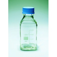 1520/04D - Flacon carre ISO  gradue bouch 100ml