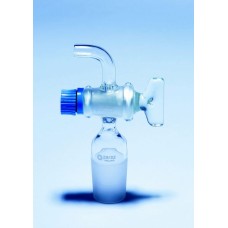 1571/02M - Robinet cle verre pour flacon tubule