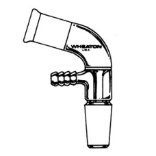 168353 - Adaptateur de distillation sous vide pour WHEATON Micro Kit® pour chimie organique et environnementale 