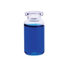 20-1100 - Fiole verre clair, 10 mL, haut à sertir plat, 22 x 46 mm, verre borosilicate de Type I 