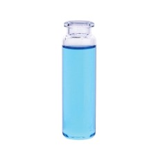 20-2000 - Fiole verre clair, 20 mL, haut à sertir biseaute, 23 x 75 mm, verre borosilicate de Type I 