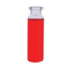 20-2300 - Fiole verre clair, 20 mL, haut à sertir plat, 22 x 75 mm, Agilent, verre borosilicate de Type I 