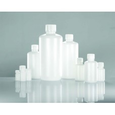 209425 - Flacon à col large antifuite 30 mL en LDPE, 1 oz, avec bouchon visse 28-410, naturel, 33 mm diametre x 69 mm hauteur 