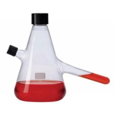 351454 - Fiole de culture, contenance 300 mL, volume 200 mL, Nephelo, avec ports, 14 mm x 140 mm 