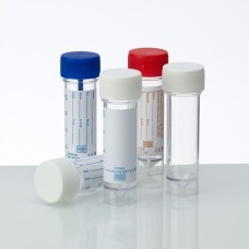 327150 - Recipient universel Wheaton en polystyrene 30 ml, etiquette vierge