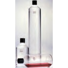 348256 - Flacon pour agitateur à rouleaux, 3450 mL avec bouchon visse 38-415 phenolique noir à joint styrene-butadiene, 110 mm x 480 mm 
