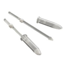 357848 - Broyeur de tissus de type micro en verre, avec entretoise en PTFE, contenance 0,2 mL, longueur 115 mm 