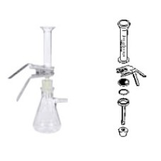 419333 - Support en acier inox pour filtre 25 mm 