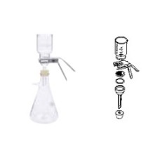 419364 - Support de membrane pour filtre acier inox 47 mm 