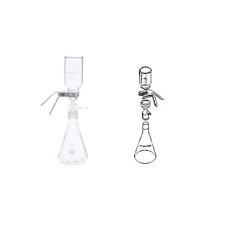 419382 - Support en verre fritte 40/35 pour filtre 47 mm 