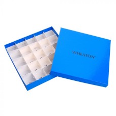 651490 - Boîte de congelation pour fioles cryogeniques Cryule® de 1 mL, longueur 13,3 cm x largeur 13,3 cm x hauteur 3,1 cm (Boîte de 15)