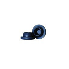 W224100-421 - Obturateur 20 mm de type bouchon droit en caoutchouc, bromobutyle gris/39 