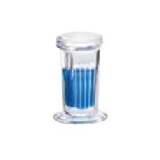 900470 - Jarre de coloration 10 lames, verre sodocalcique de Type III, clair, avec couvercle en verre 