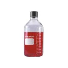 990477 - Flacon à echantillon à col etroit 1000 mL en verre borosilicate pour Grab Sampler® II subsurface, avec bouchon visse 38-430 à joint PTFE, autoclavable 