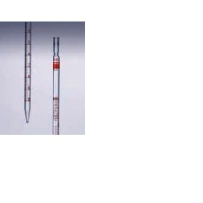 PRA788ASWC - Pipette graduee zero en haut volume nominal entre traits classe AS 25ml avec certificat de calibration