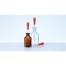 SBD100 - pipette compte-goutte + tetine, en caoutchou naturel, pr flacon sodo 100 ml
