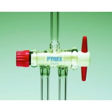 SST203 - Robinet cle PTFE 2 voies 2,5mm
