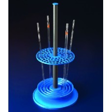 SWP033 - Porte-pipettes PP pour 94 pipettes (diverses tailles) bleu