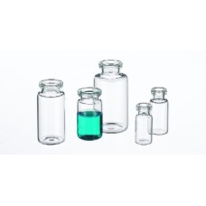 W219366 - Fiole de diagnostic 10 mL en verre borosilicate de Type I clair, col filete 