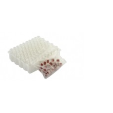 W224621-01 - Fiole en verre clair borosilicate de Type I, 12 x 32, avec scellage de type bouchon à pression naturel à joint caoutchouc PTFE 