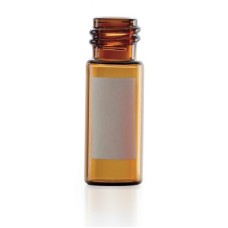W225153 - Fiole à bouchon visse ABC en verre borosilicate avec pastille d'annotation, 1,8 mL, brun 
