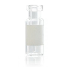 W225223-01 - Fiole à sertir LVITM 0,3 mL en verre borosilicate de Type I, avec scellage aluminium à joint 0,002 Teflon/0,037 caoutchouc rouge, 11 mm, clair/naturel 