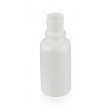 W242836-A - Flacon compte-gouttes 30 mL, LDPE blanc, à utiliser avec bouchon visse 20-410 et pointe compte-gouttes de 20 mm 