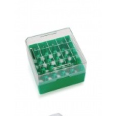 W651702-G - Boîte de congelation KeepIT® 25 plastique vert, 25 emplacements 
