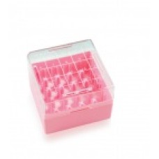 W651702-P - Boîte de congelation KeepIT® 25 plastique rose, 25 emplacements 